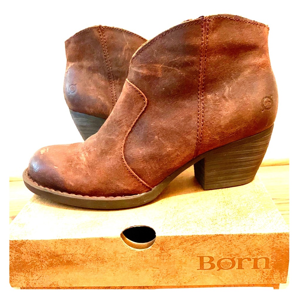 ~Born Distressed Michel Rust Booties~